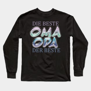 Best Oma, best Opa in German Long Sleeve T-Shirt